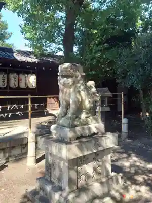 縣神社の狛犬