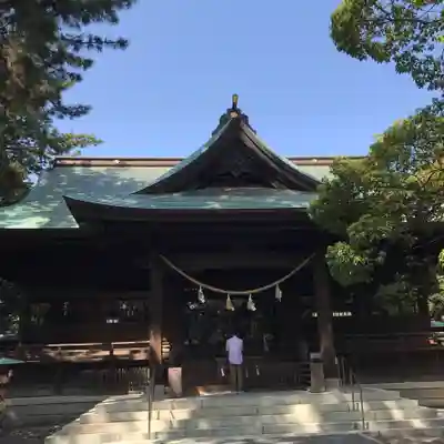浜松八幡宮の本殿・本堂