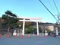 山梨縣護國神社の鳥居