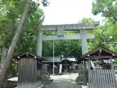 大多羅乳女神社の鳥居