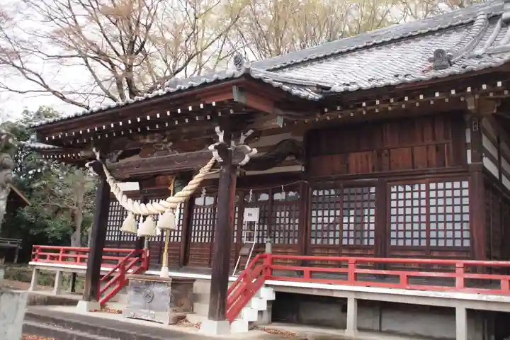 山八幡神社の本殿・本堂