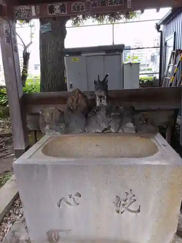 須賀神社の手水舎