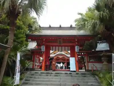 青島神社(青島神宮)の山門・神門