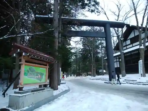 北海道神宮の鳥居