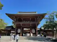寒川神社の山門・神門
