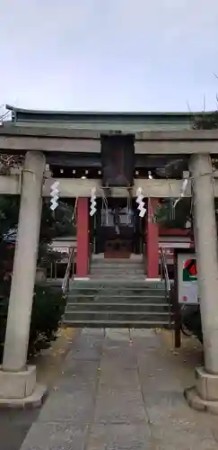 中原八幡神社の鳥居