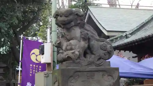 戸越八幡神社の狛犬