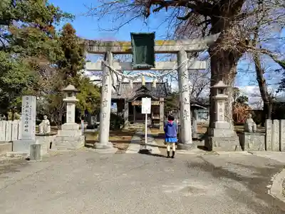 多祁御奈刀弥神社の鳥居