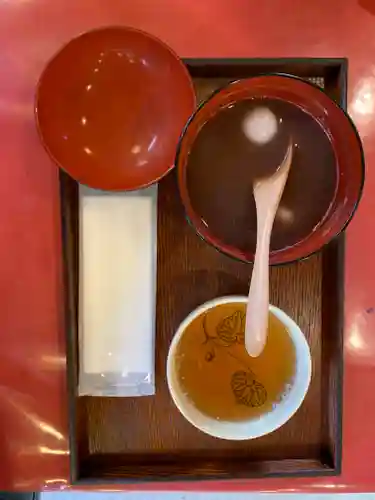 賀茂御祖神社（下鴨神社）の食事