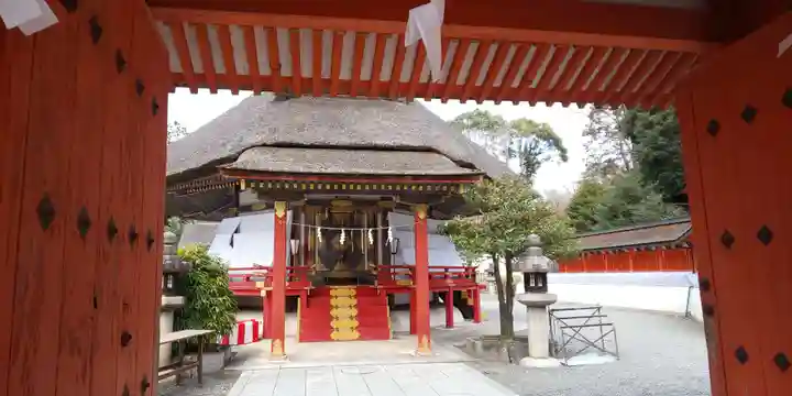吉田神社の本殿・本堂