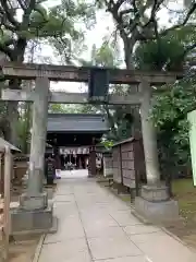 赤坂氷川神社の鳥居