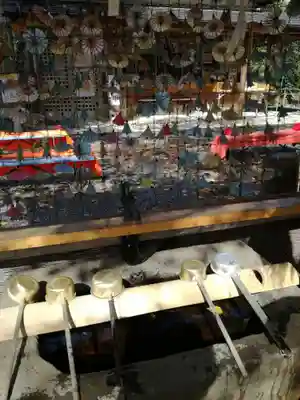 鶴峯八幡宮の手水舎