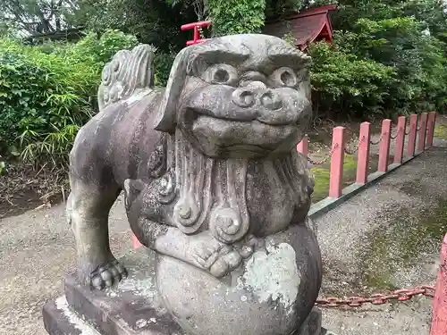 吉村八幡神社の狛犬