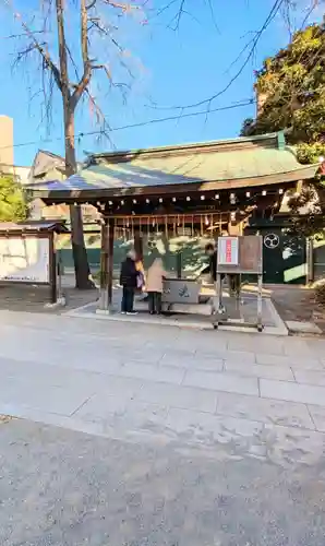 亀有香取神社の手水舎