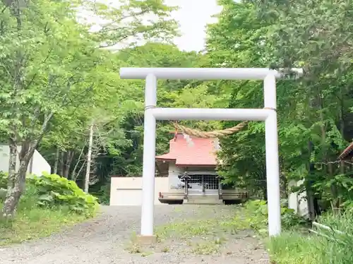 釧路一之宮 厳島神社の鳥居