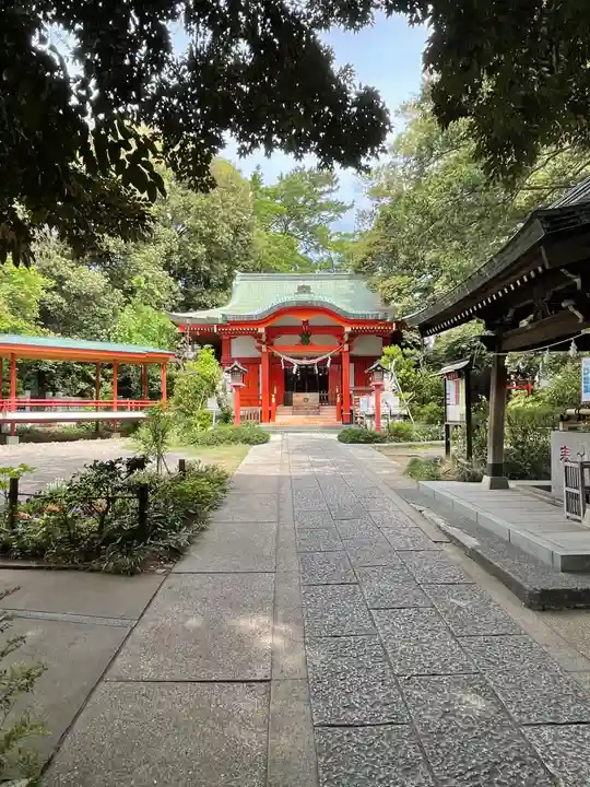 自由が丘熊野神社の本殿・本堂
