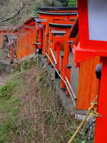 太皷谷稲成神社の景色