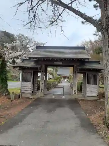 功岳寺の山門・神門