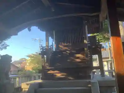 八幡社の本殿・本堂