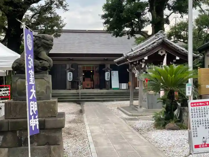 蛇窪神社の本殿・本堂