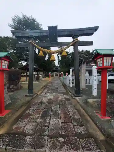下野國一社八幡宮の鳥居