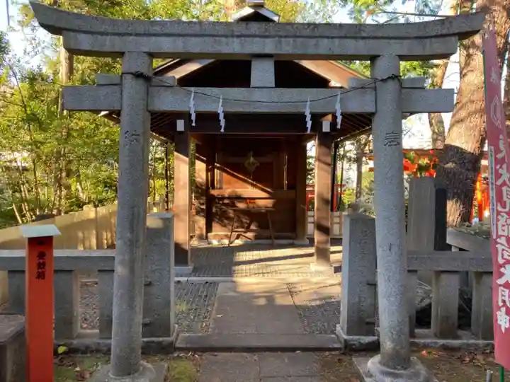 東伏見稲荷神社の鳥居