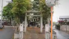 稲荷神社の鳥居