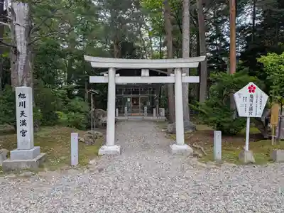 旭川天満宮の鳥居