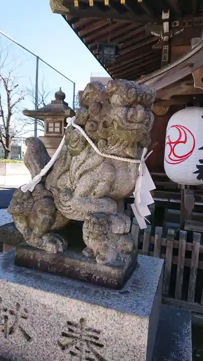 幸稲荷神社の狛犬