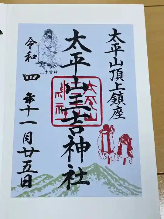 太平山三吉神社総本宮(秋田県)