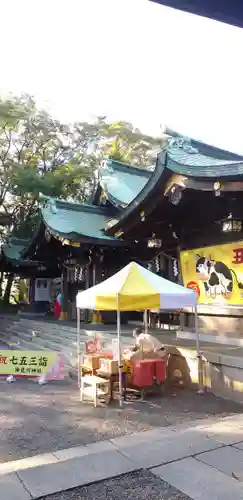 検見川神社の本殿・本堂