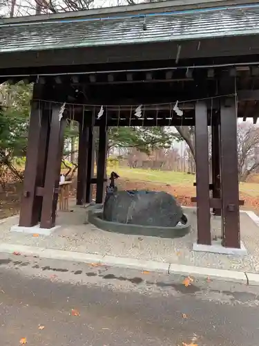 月寒神社の手水舎