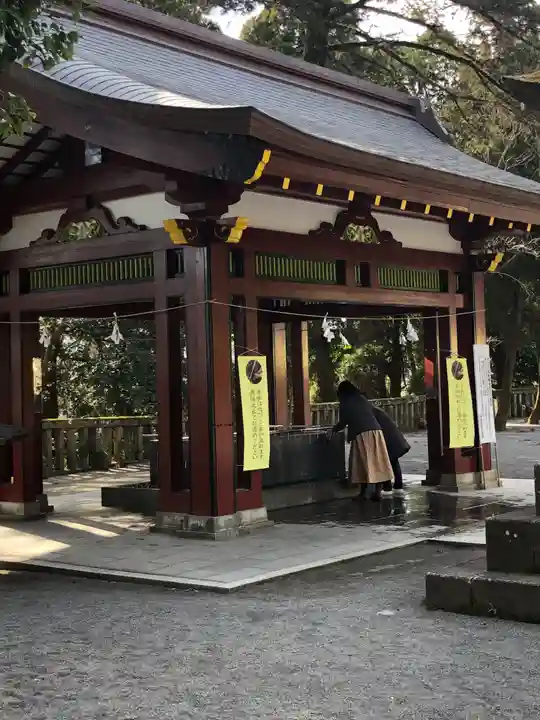 鹿児島神宮の手水舎