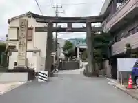 白山神社の鳥居