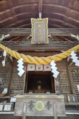 御首神社の本殿・本堂