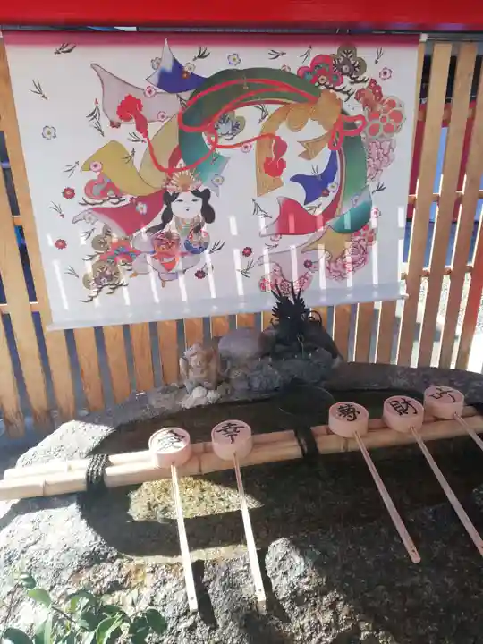 別小江神社の手水舎