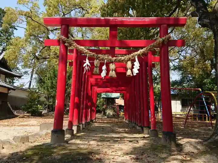 御鍬神社の鳥居