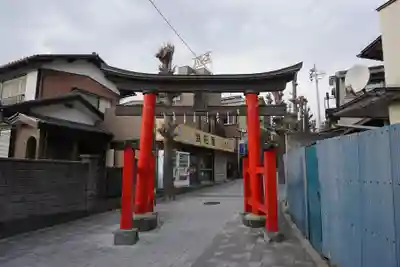 鳩ヶ谷氷川神社の鳥居