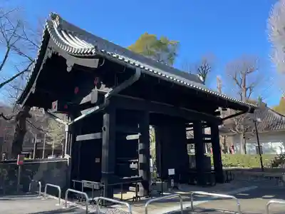 寛永寺開山堂の山門・神門