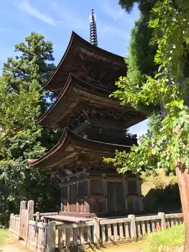 国宝 大法寺の塔