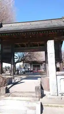 観昌寺の山門・神門
