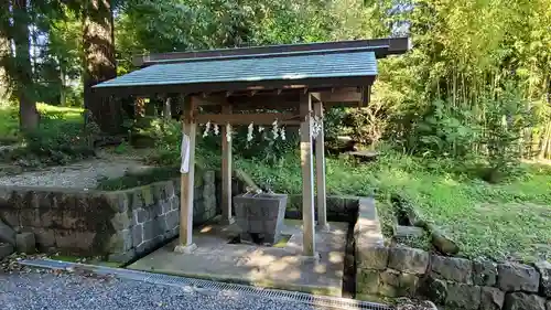 浅間神社の手水