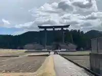 大斎原(熊野本宮大社旧社地)の鳥居