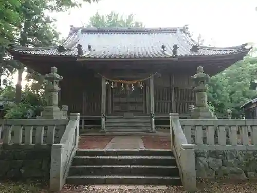 八幡社（赤坂町）の本殿・本堂