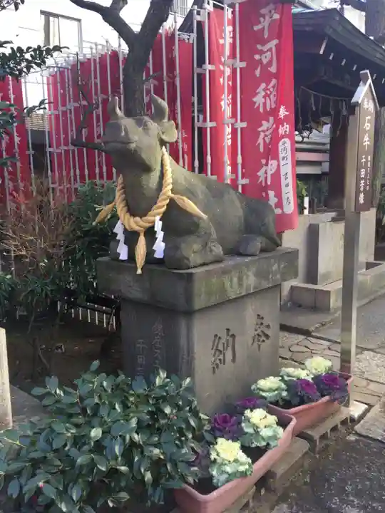 平河天満宮の狛犬