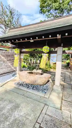 菊田神社の手水舎