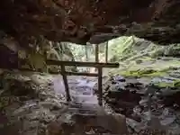 加蘇山神社 奥ノ宮の鳥居