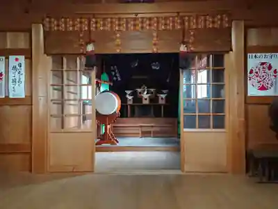 二開神社の本殿・本堂