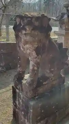 榎原神社の狛犬