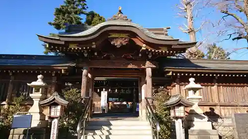 鳩ヶ谷氷川神社の山門